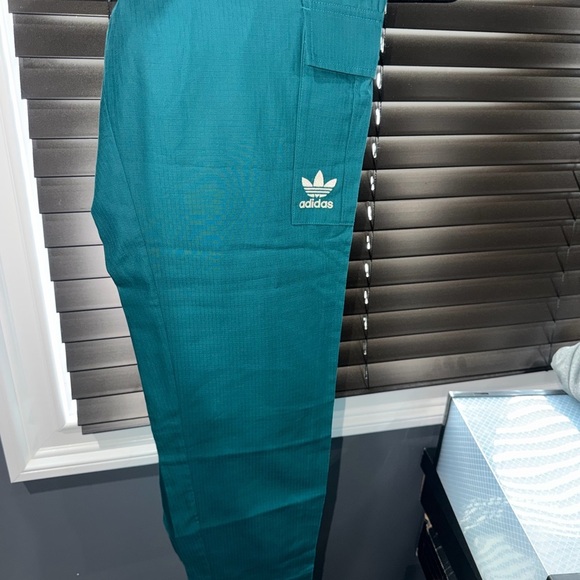 Adidas Emerald Green Track Pants $75 - Picture 3 of 4